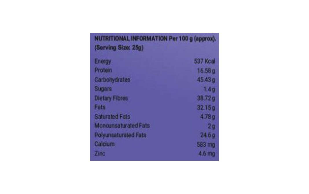 True Elements Roasted Chia    Pack  500 grams